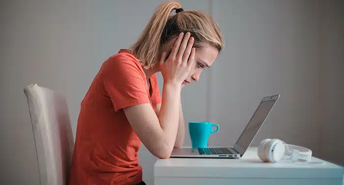 Une rédactrice face à la peur de l'échec.